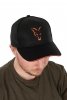 CHH015 FOX Czapka Collection Baseball Cap Black & Orange